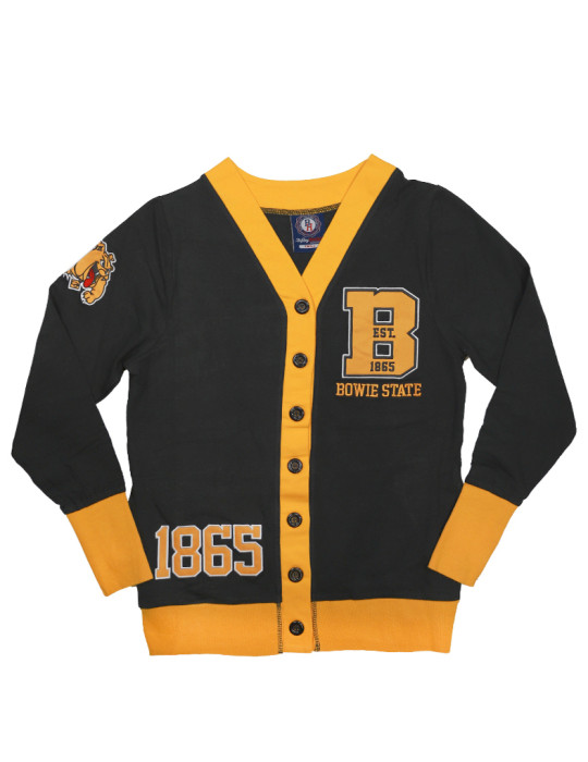 BOWIE STATE WOMEN'S CARDIGAN
