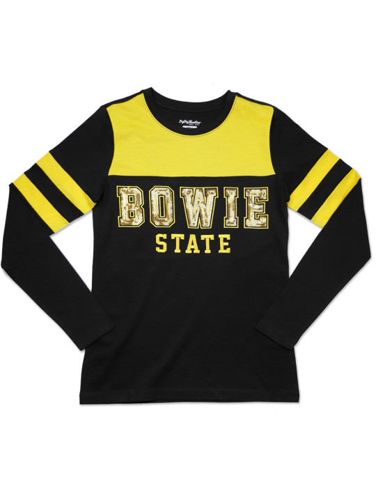 BOWIE STATE  WOMEN'S LONG SLEEVE TEE