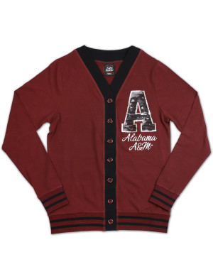 ALABAMA A&M WOMEN'S CARDIGAN
