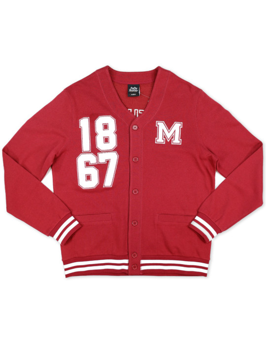 MOREHOUSE COLLEGE MEN'S CHENILLE YEAR CARDIGAN