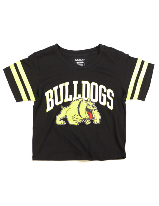 BOWIE STATE CROPPED TEE