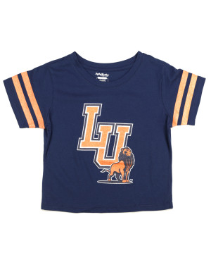 LANGSTON UNIVERSITY CROPPED TEE