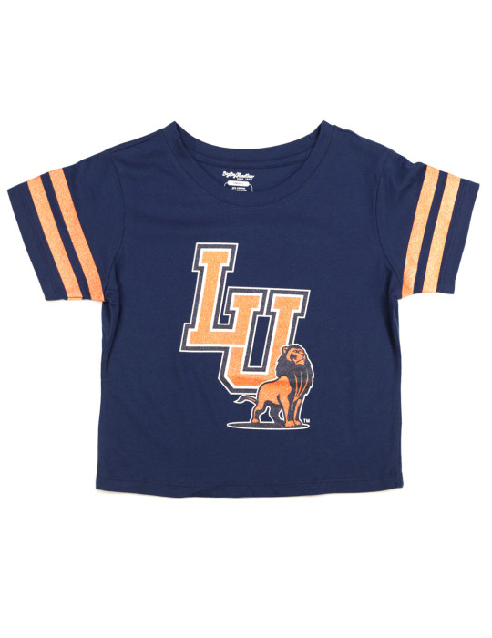 LANGSTON UNIVERSITY CROPPED TEE