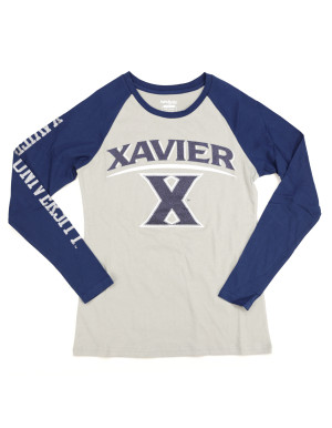 XAVIER UNIVERSITY WOMEN'S LONG SLEEVE TEE