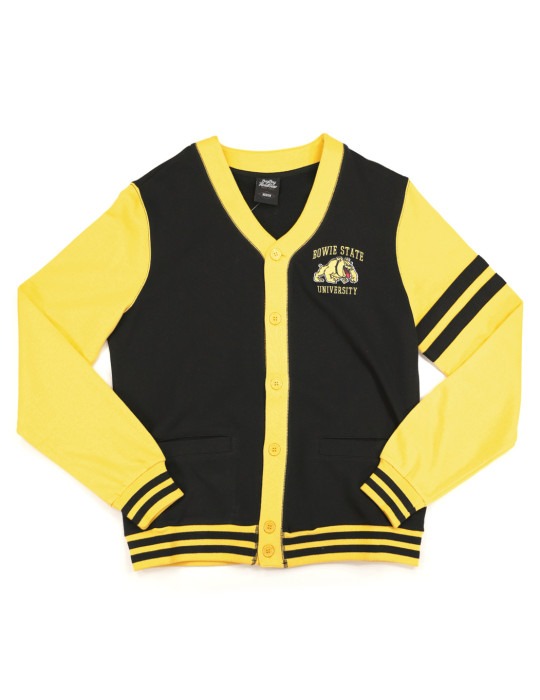 BOWIE STATE MEN'S CARDIGAN