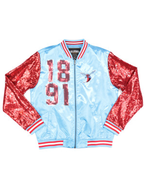 DELAWARE STATE SATIN JACKET