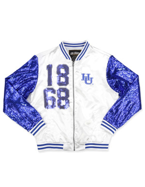 HAMPTON UNIVERSITY SATIN JACKET