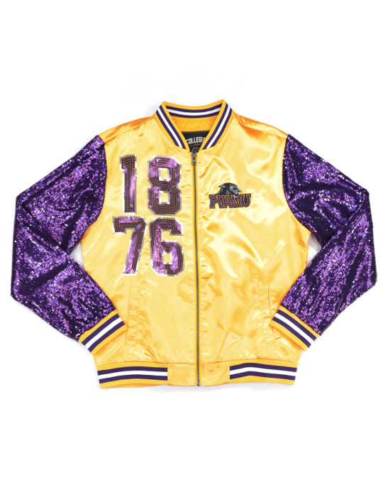 PRAIRIE VIEW A&M SATIN JACKET