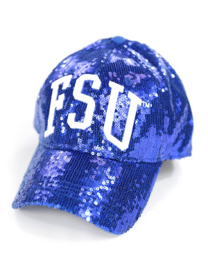 FAYETTEVILLE STATE SEQUINS CAP