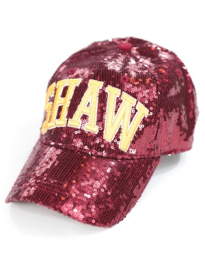 SHAW UNIVERSITY SEQUINS CAP