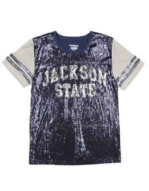 JACKSON STATE SEQUIN TEE