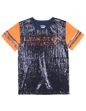 LANGSTON UNIVERSITY SEQUIN TEE