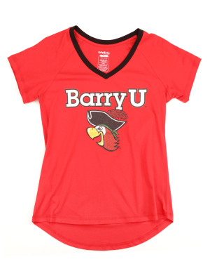 BARRY UNIVERSITY V-NECK TEE