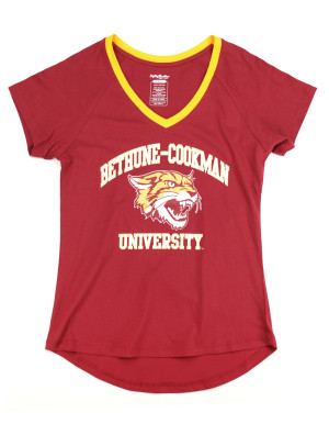 BETHUNE COOKMAN V-NECK TEE