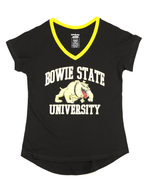BOWIE STATE V-NECK TEE