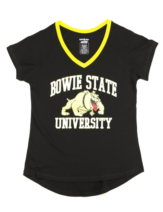 BOWIE STATE V-NECK TEE