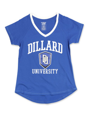 DILLARD UNIVERSITY V-NECK TEE