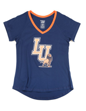 LANGSTON UNIVERSITY V-NECK TEE