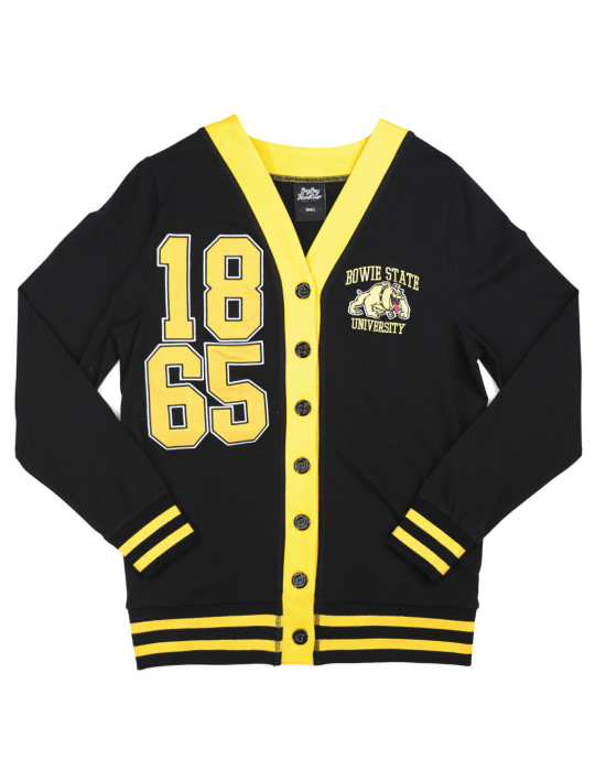 BOWIE STATE WOMEN'S CARDIGAN