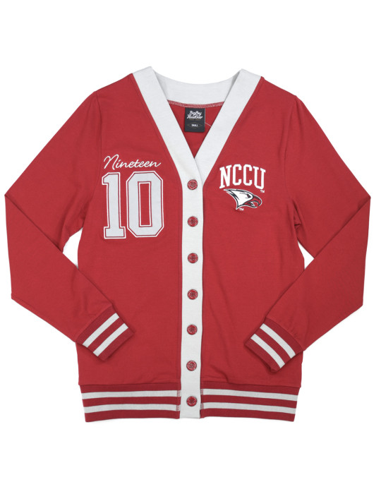 NORTH CAROLINA CENTRAL WOMEN'S CARDIGAN
