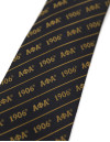 APA LETTER TIE_BLACK