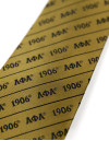 APA LETTER TIE_OLD GOLD
