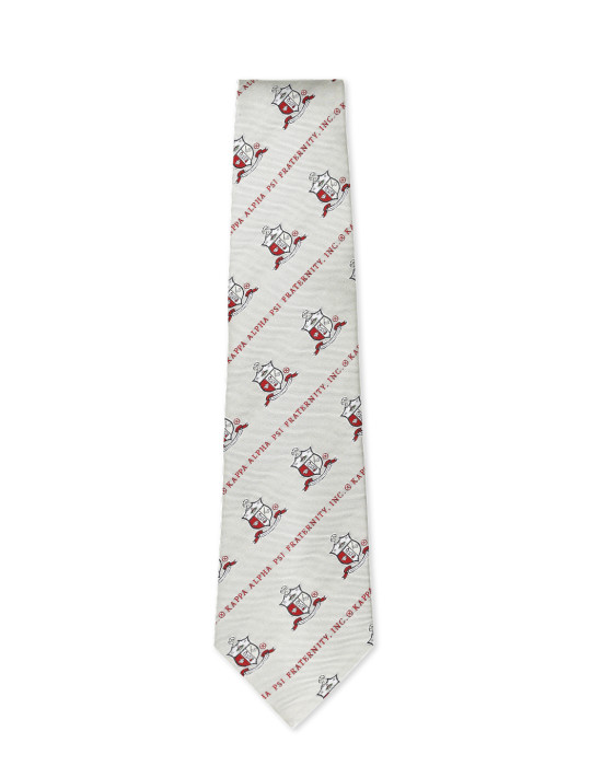 KAP CREST TIE_IVORY