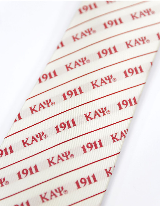 KAP LETTER TIE_IVORY