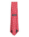 KAP LETTER TIE_CRIMSON