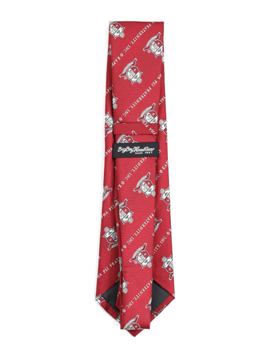 KAP CREST TIE_CRIMSON