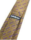 OPP LETTER TIE_OLD GOLD
