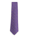 OPP LETTER TIE_PURPLE