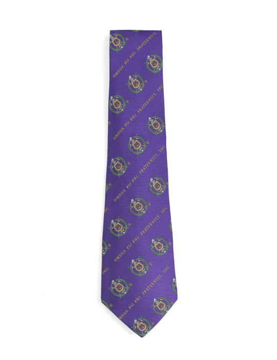OPP CREST TIE_PURPLE