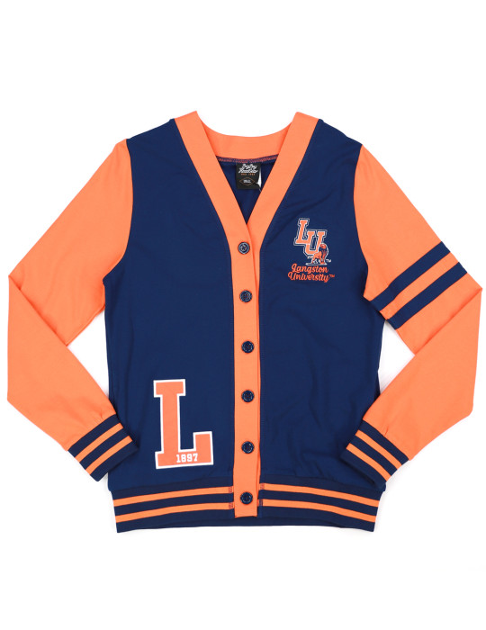 LANGSTON UNIVERSITY WOMEN'S CARDIGAN