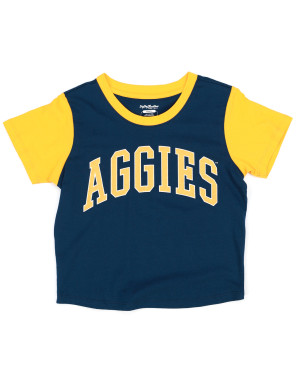NORTH CAROLINA A&T CROPPED TEE