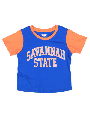 SAVANNAH STATE CROPPED TEE