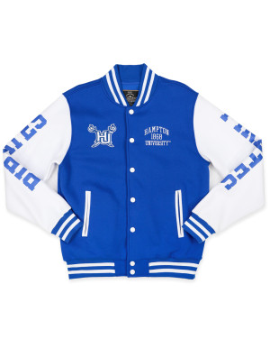 HAMPTON UNIVERSITY MEN'S FLEECE JACKET