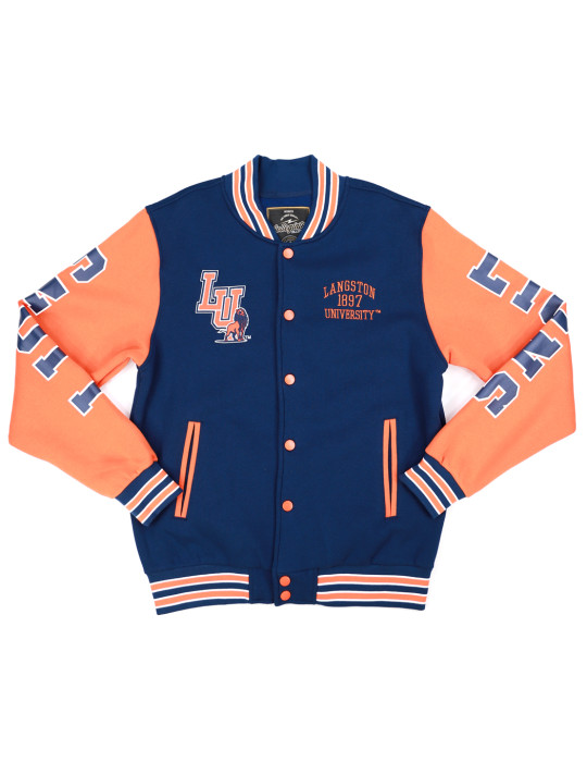 LANGSTON UNIVERSITY MEN'S FLEECE JACKET