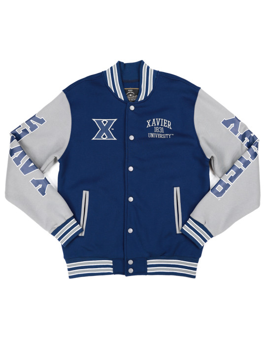 XAVIER UNIVERSITY MEN'S FLEECE JACKET