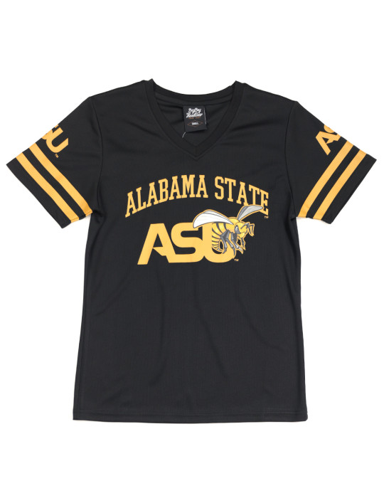 WOMEN'S ALABAMA STATE FOOTBALL JERSEY TEE