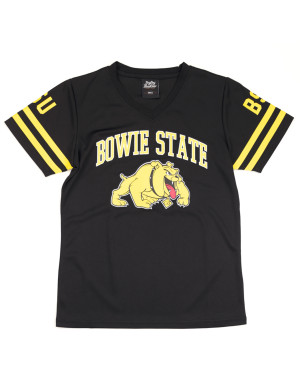 WOMEN'S BOWIE STATE FOOTBALL JERSEY TEE