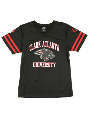 WOMEN'S CLARK ATLANTA FOOTBALL JERSEY TEE