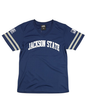 WOMEN'S JACKSON STATE FOOTBALL JERSEY TEE