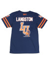 WOMEN'S LANGSTON UNIVERSITY FOOTBALL JERSEY TEE