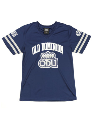 WOMEN'S OLD DOMINION FOOTBALL JERSEY TEE