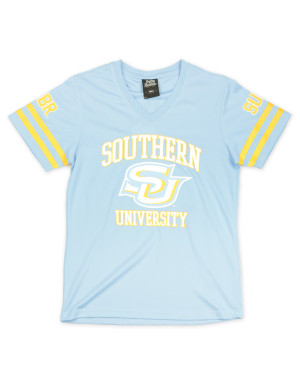WOMEN'S SOUTHERN UNIVERSITY FOOTBALL JERSEY TEE