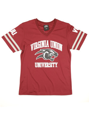 WOMEN'S VIRGINIA UNION FOOTBALL JERSEY TEE