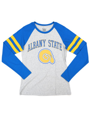 ALBANY STATE  WOMEN'S LONG SLEEVE TEE