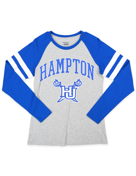 HAMPTON UNIVERSITY WOMEN'S LONG SLEEVE TEE