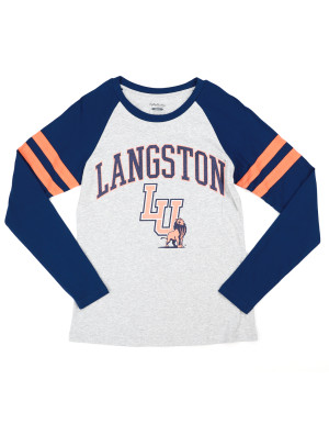 LANGSTON UNIVERSITY WOMEN'S LONG SLEEVE TEE